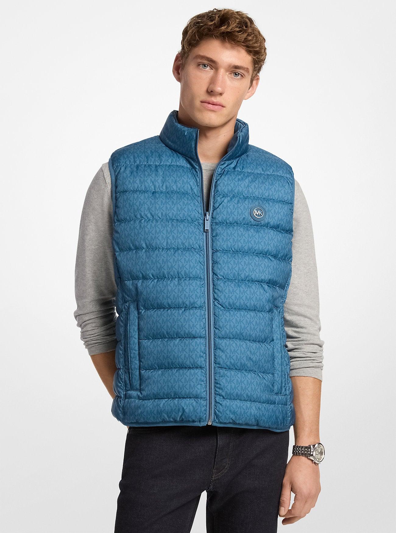 Abbou Signature Logo Reversible Vest by MICHAEL KORS OUTLET