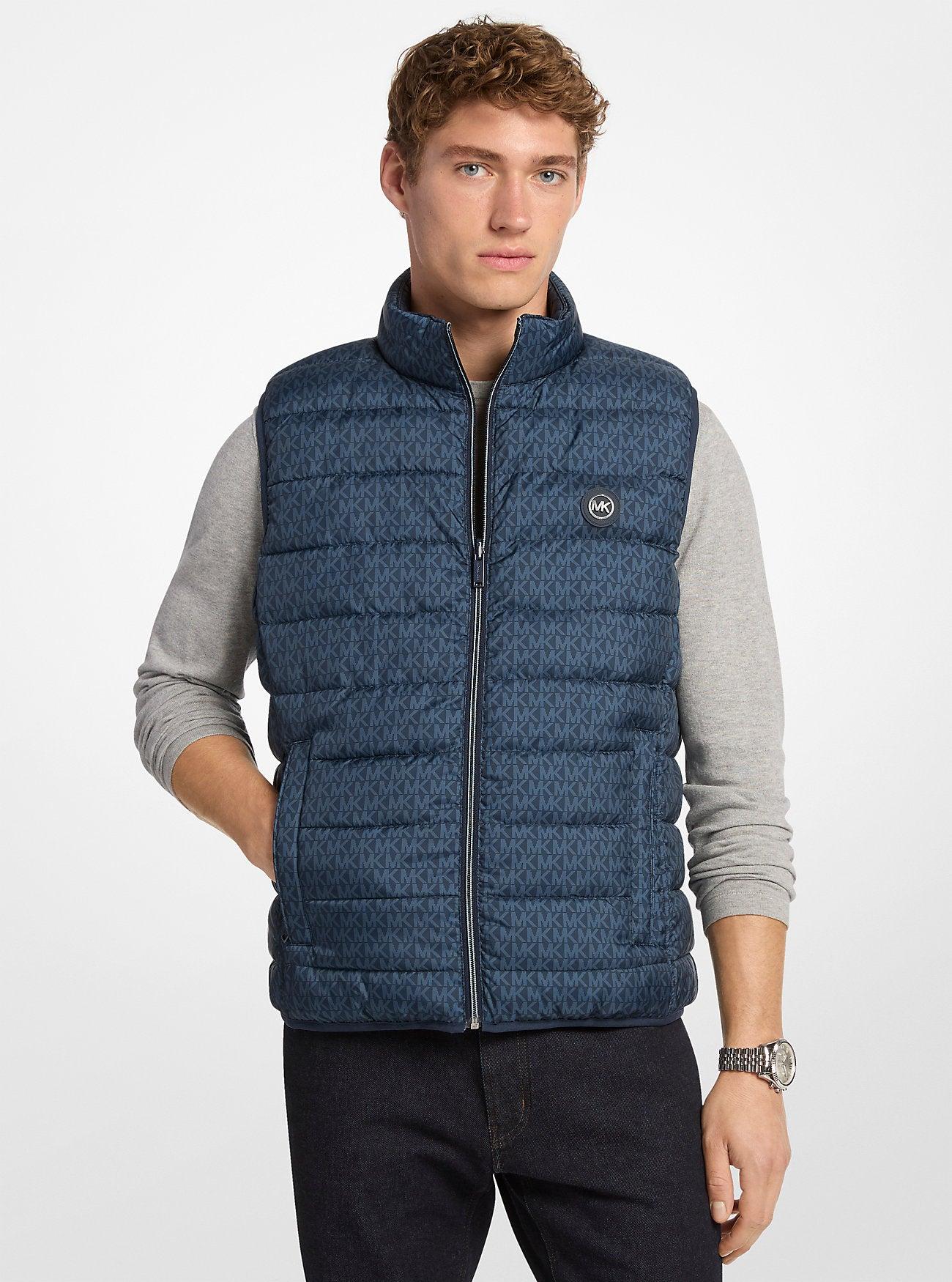 Abbou Signature Logo Reversible Vest by MICHAEL KORS OUTLET