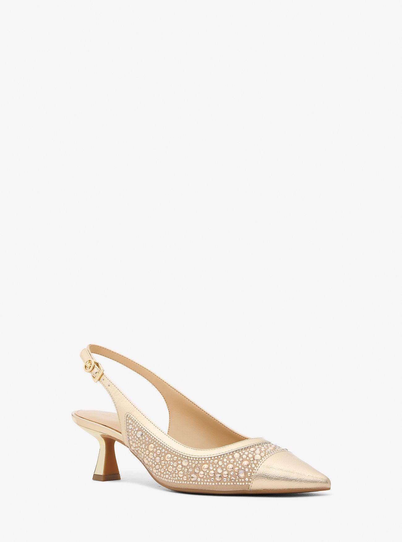 Amali Embellished Metallic Pump by MICHAEL KORS OUTLET