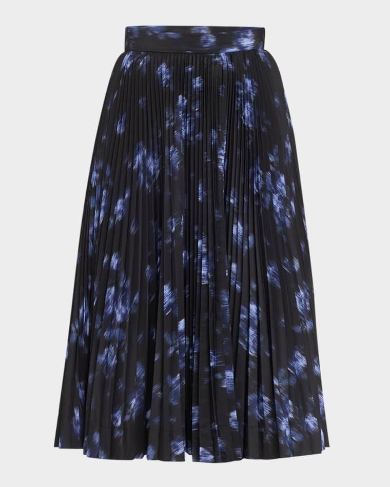 Pleated Circle Skirt by MICHAEL KORS