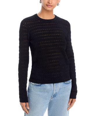 Pointelle Long Sleeve Sweater by MICHAEL KORS