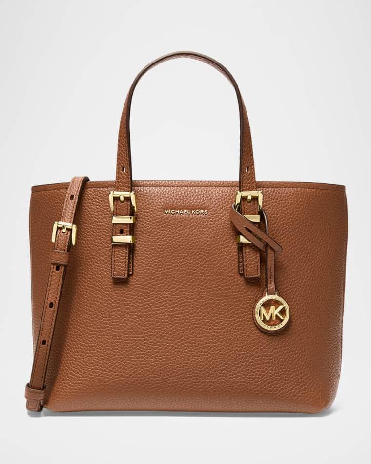 Quinn Small Leather East-West Crossbody Bag by MICHAEL KORS