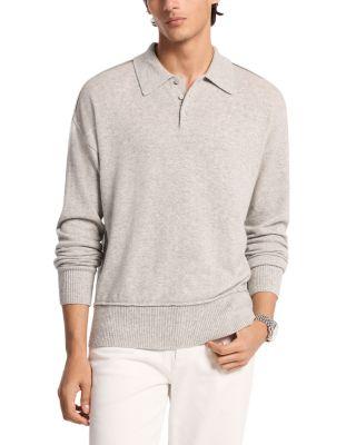 Reverse Linked Wedge Polo Sweater by MICHAEL KORS
