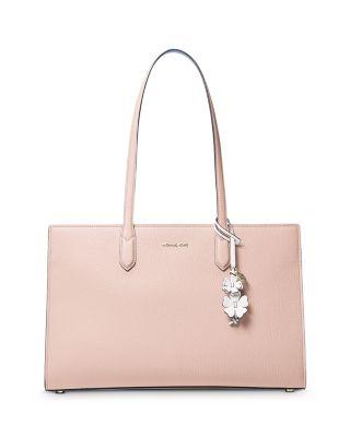 Scarlett Medium Leather Tote Bag by MICHAEL KORS