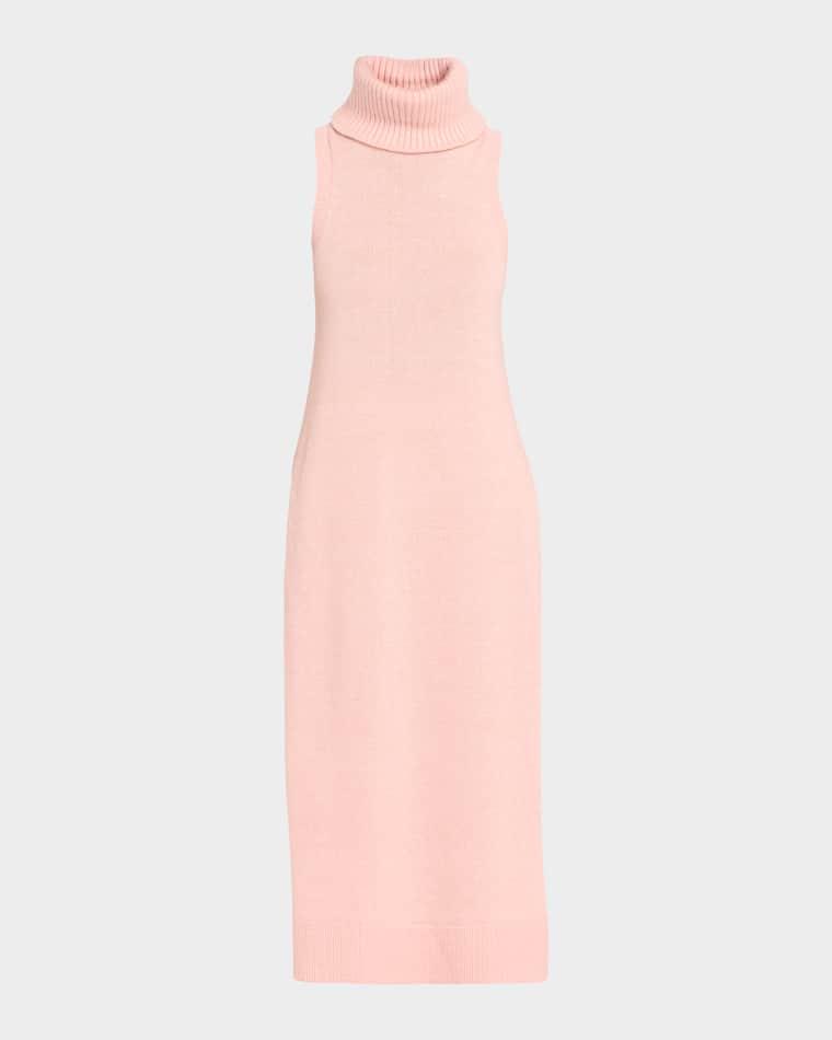 Side-Slit Knit Turtleneck Sweater by MICHAEL KORS
