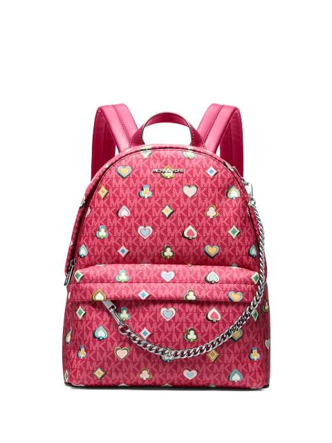 Slater monogram-print backpack by MICHAEL KORS