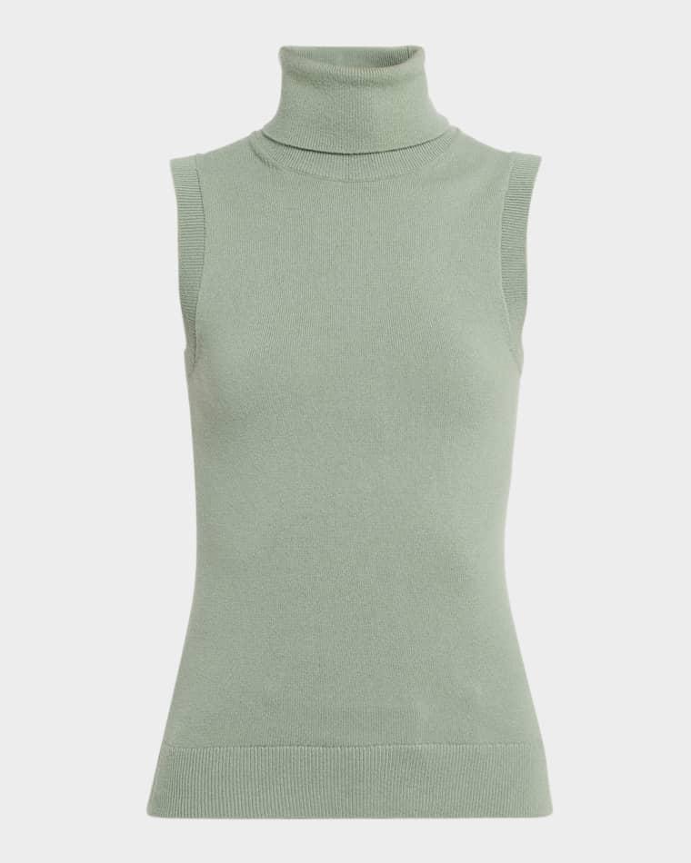 Sleeveless Cashmere Turtleneck by MICHAEL KORS