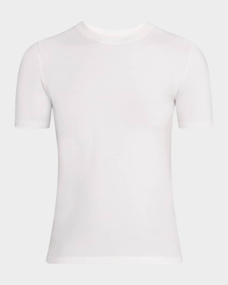 Stretch Viscose Short-Sleeve Sweater by MICHAEL KORS