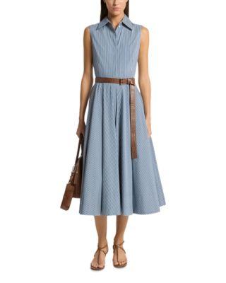 Striped Shirt Dress by MICHAEL KORS