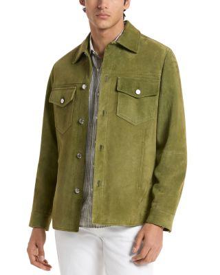 Suede Shirt Jacket by MICHAEL KORS