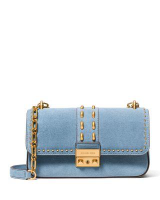 Tribeca Small Leather Shoulder Bag by MICHAEL KORS