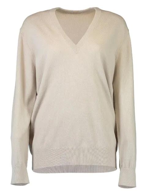 V-neck long-sleeve sweater by MICHAEL KORS