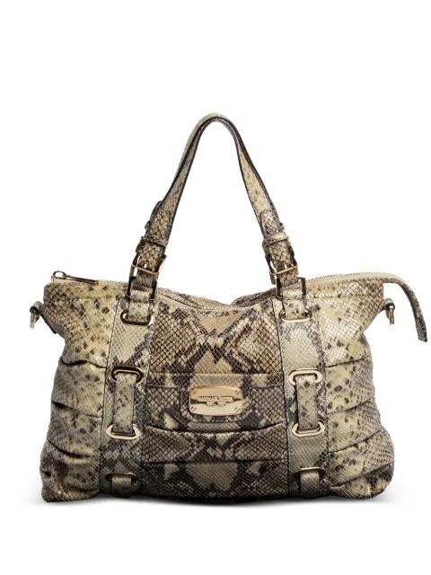 2000 python-skin shoulder bag by MICHAEL KORS VINTAGE