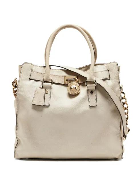 padlock leather tote bag by MICHAEL KORS VINTAGE