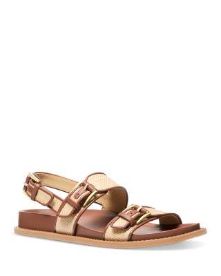 Women's Nia Flat Buckle Sandals by MICHAEL KORS