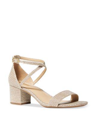 Women's Serena Flex Ankle Strap High Heel Sandals by MICHAEL KORS