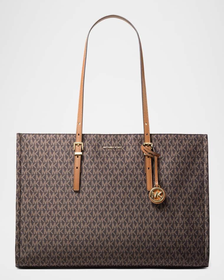 Zadie Large Signature Logo-Printed Tote Bag by MICHAEL KORS