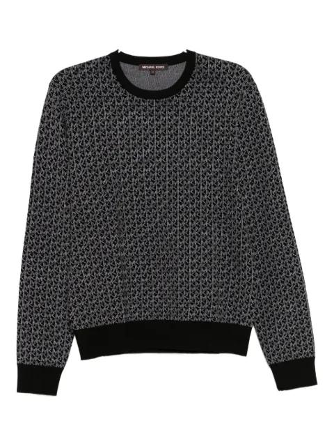 all-over logo print sweatshirt by MICHAEL KORS