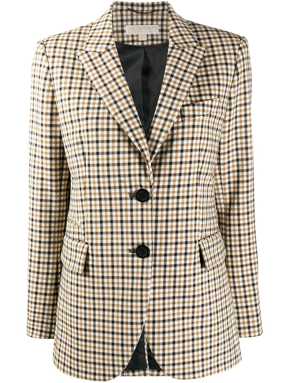 checked blazer by MICHAEL KORS