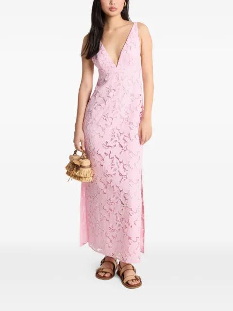 corded-lace maxi dress by MICHAEL KORS