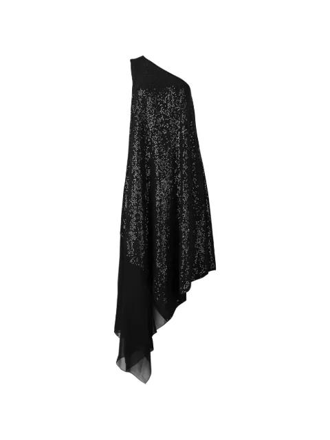 embellished one-shoulder dress by MICHAEL KORS