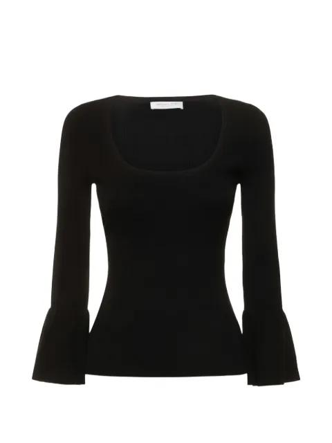flared-sleeve top by MICHAEL KORS
