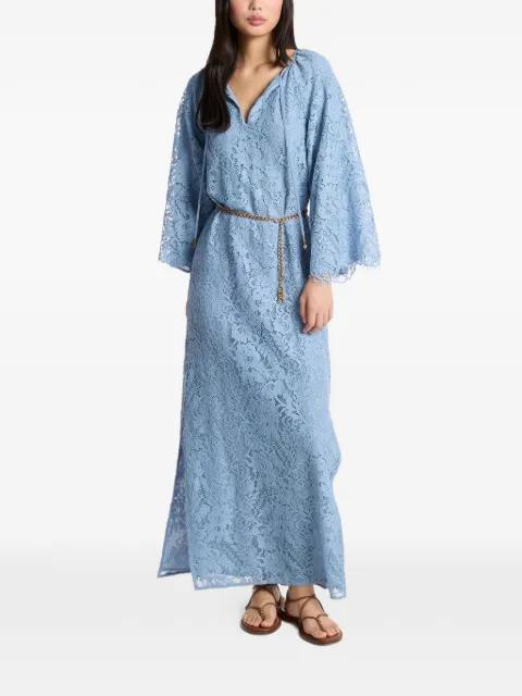 floral V-neck kaftan by MICHAEL KORS