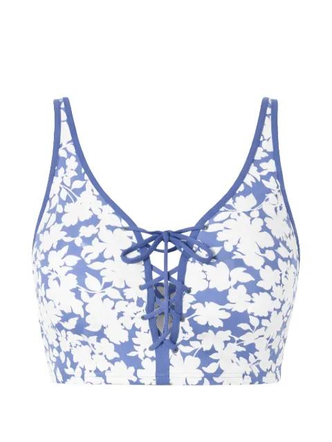 floral-print bikini top by MICHAEL KORS
