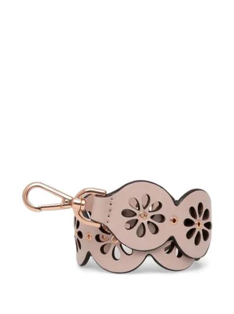 flower-cut bag strap by MICHAEL KORS