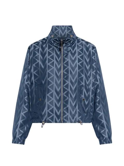 geometric-pattern zip jacket by MICHAEL KORS