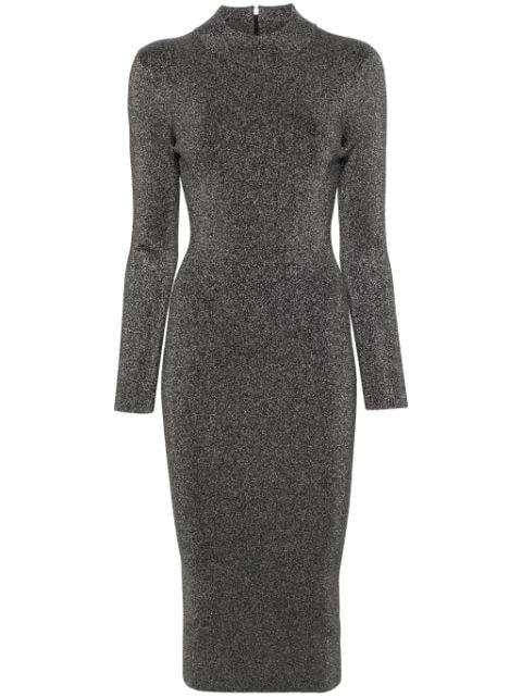 lamé midi dress by MICHAEL KORS