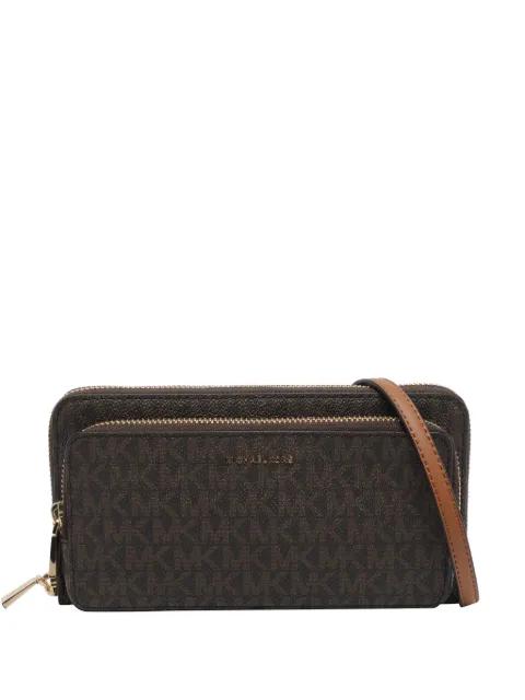 large Continental logo-print shoulder bag by MICHAEL KORS