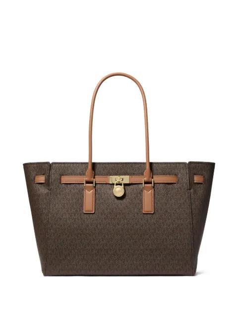 large Hamilton Moderne logo tote bag by MICHAEL KORS