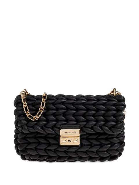 large Tribeca braided chain shoulder bag by MICHAEL KORS