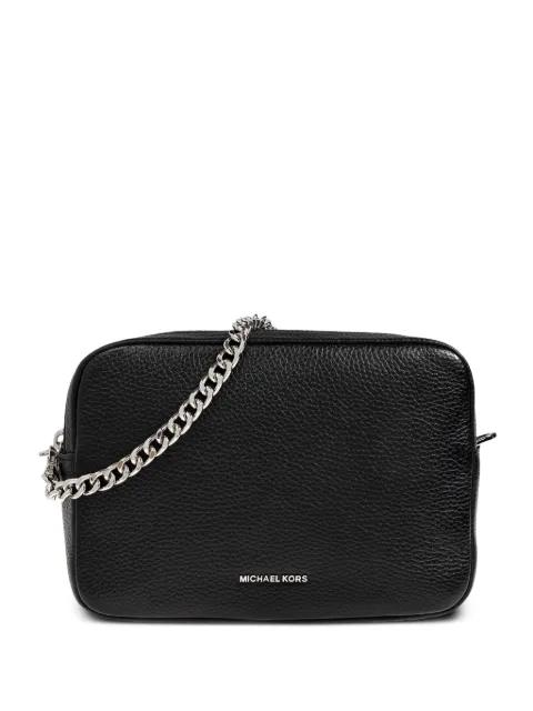 leather shoulder bag by MICHAEL KORS
