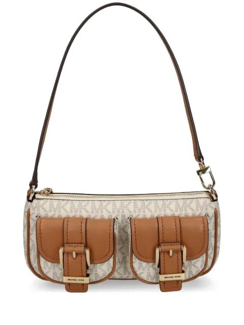 leather shoulder bag by MICHAEL KORS