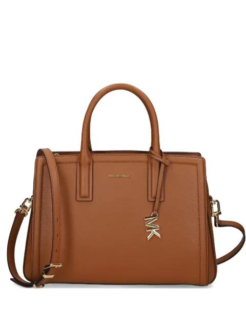 leather tote bag by MICHAEL KORS