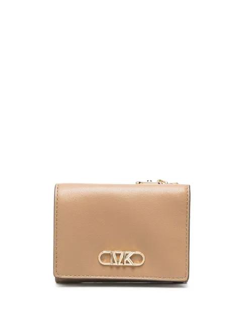 leather trifold wallet by MICHAEL KORS
