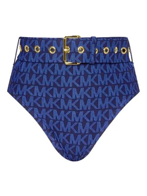 logo belted biking briefs by MICHAEL KORS