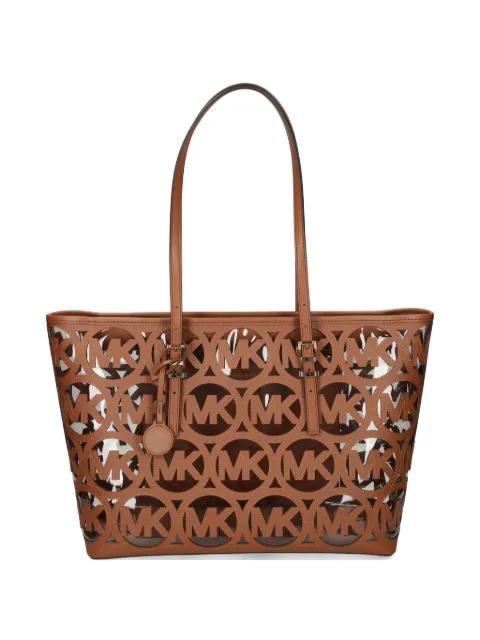 logo-cutout tote bag by MICHAEL KORS