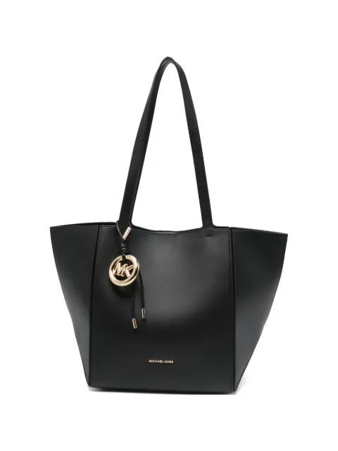 logo-detail leather shoulder bag by MICHAEL KORS