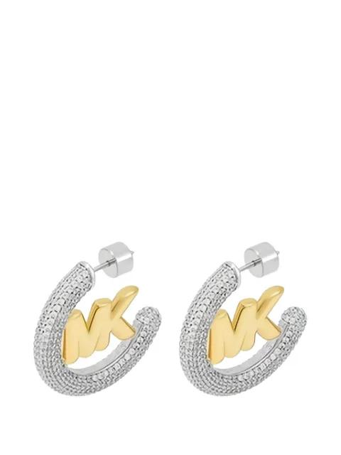 logo-embellishment earrings by MICHAEL KORS