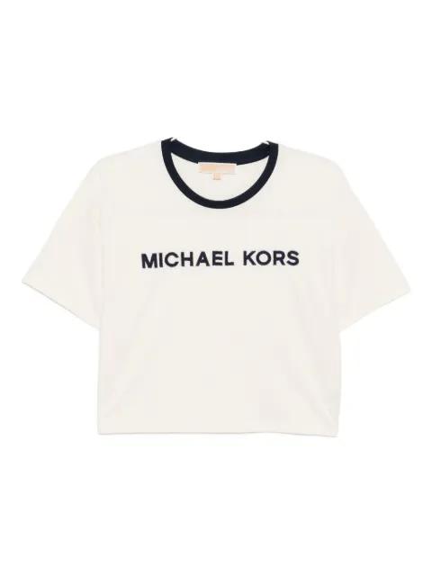 logo-embroidered T-shirt by MICHAEL KORS