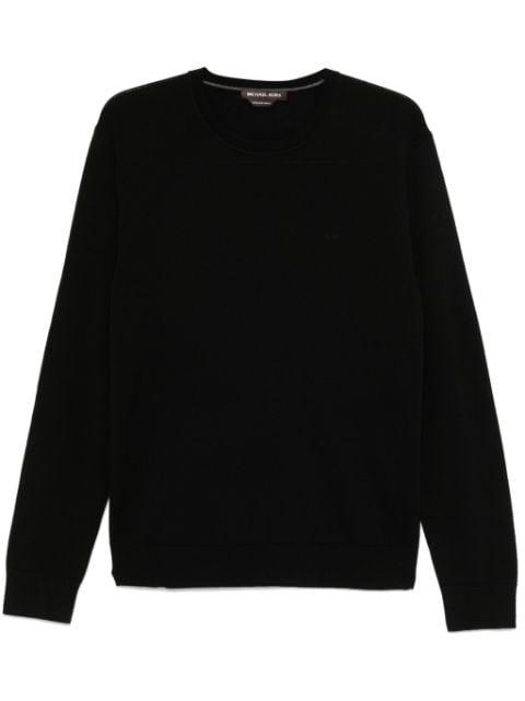 logo-embroidered sweater by MICHAEL KORS