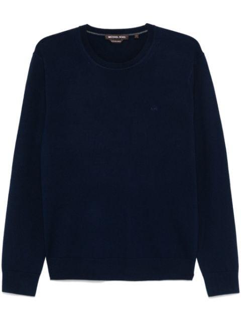logo-embroidered sweater by MICHAEL KORS