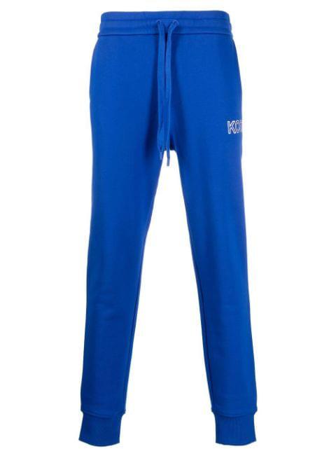 logo-embroidered tapered track pants by MICHAEL KORS