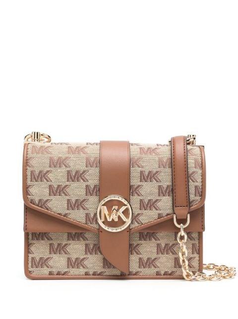 logo jacquard crossbody bag by MICHAEL KORS