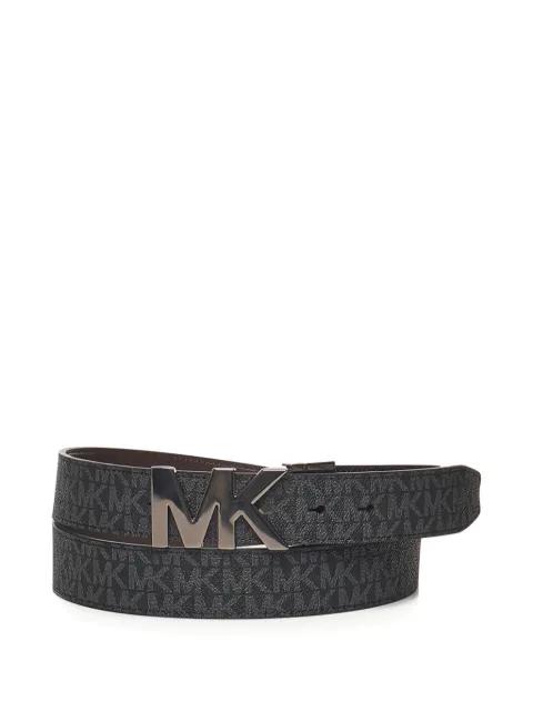 logo-pattern buckle belt by MICHAEL KORS