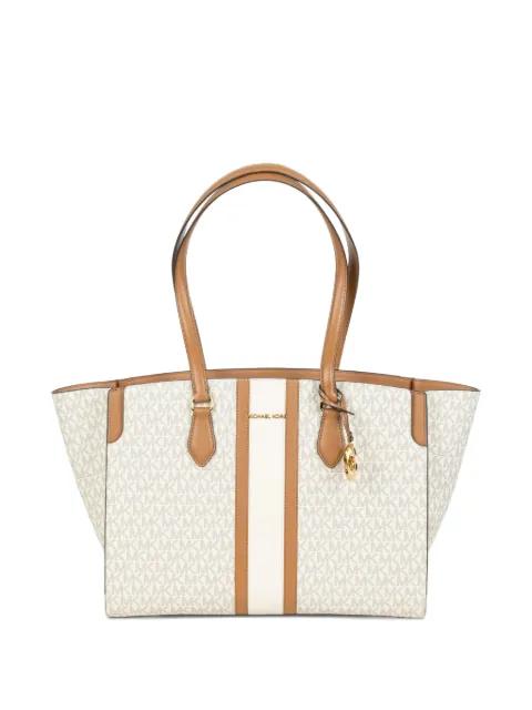 logo-pattern charm tote bag by MICHAEL KORS