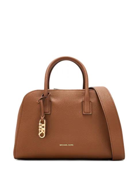 logo-plaque satchel by MICHAEL KORS